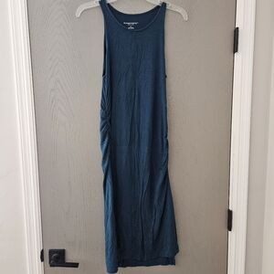 Liz Lange Maternity Teal Dress Small